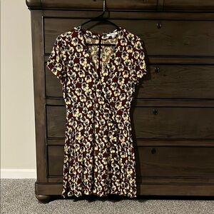 Floral V-Neck Dress